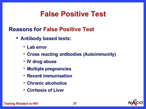 false positive hiv elisa test